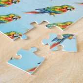 Papagei Puzzle (Seite)