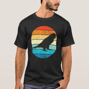 Papagei Retro Vintage Vogel Sind Nicht Echt T-Shirt