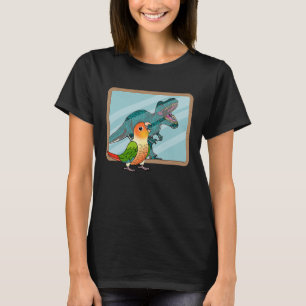 Papagei & Rex Reflexion I Grünwangensittich Ananas T-Shirt