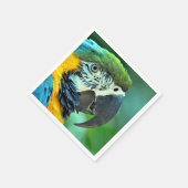 Papagei Serviette (Ecke)