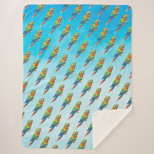 Papagei Sherpadecke (Vorderseite)