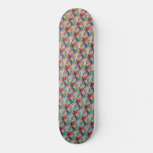 Papagei Skateboard