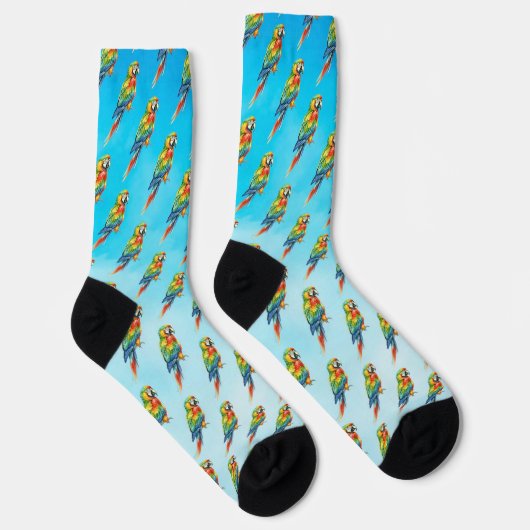 Papagei Socken (Rechts)