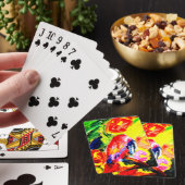 Papagei Sommerfreude Spielkarten (In Situ)