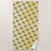 Papagei Strandtuch (Vorderseite)