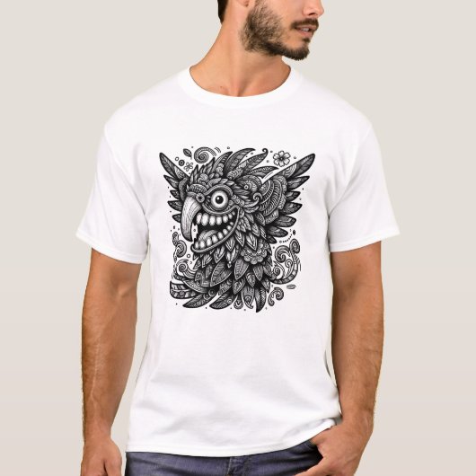 Papagei T-Shirt (Vorderseite)