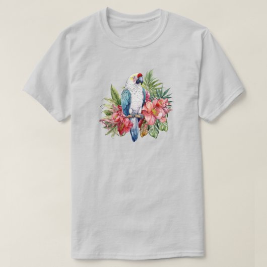 Papagei-T - Shirt (Design vorne)