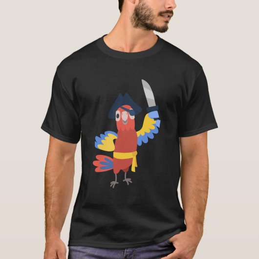 Papagei-T - Shirt (Vorderseite)