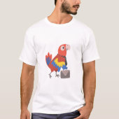 Papagei-T - Shirt (Vorderseite)