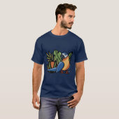 Papagei-T - Shirt (Vorne ganz)
