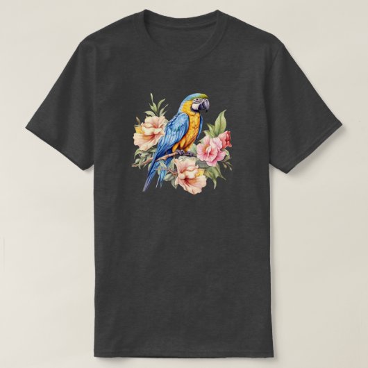 Papagei-T - Shirt (Design vorne)