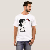 Papagei-T - Shirt (Vorne ganz)