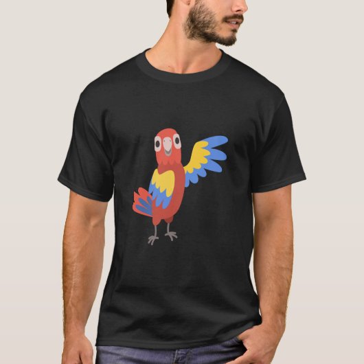 Papagei-T - Shirt (Vorderseite)