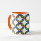 Papagei Tasse (Vorderseite Links)