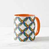 Papagei Tasse (VorderseiteRechts)