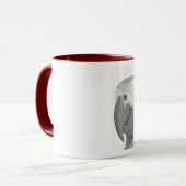 Papagei Tasse (Vorderseite Links)