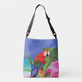 Papagei Tragetaschen Mit Langen Trägern (Rückseite)