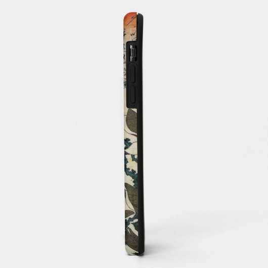 Papagei und Blumen Case-Mate iPhone Hülle (Hinten/Links)