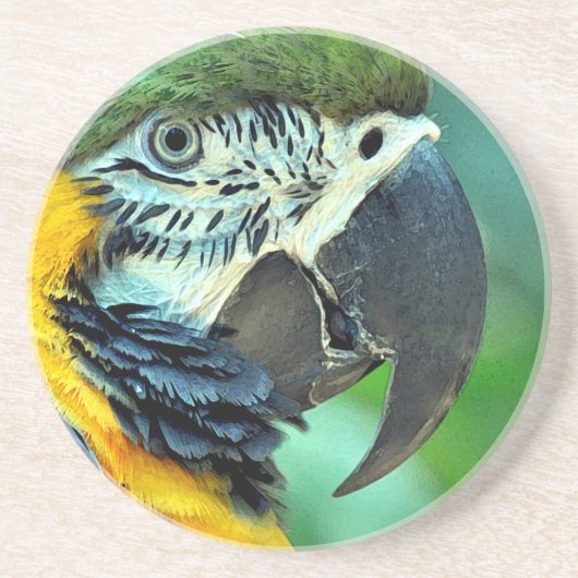 Papagei Untersetzer (Vorne)