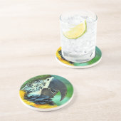 Papagei Untersetzer (Seite)