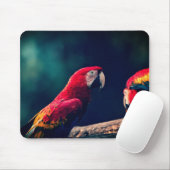 Papagei, Vogel, Ara Mousepad (Mit Mouse)