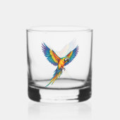 Papagei Whiskyglas (Rückseite)