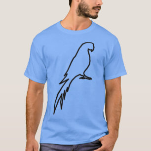 Papagei zum Papageienvogel T-Shirt