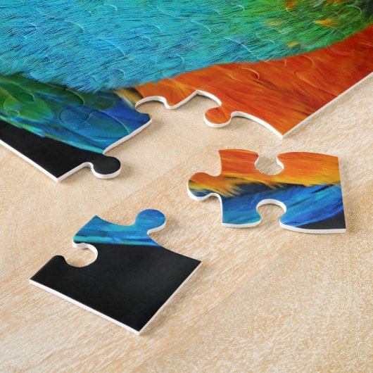 Papageien - Beste Freunde Puzzle (Seite)