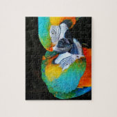 Papageien - Beste Freunde Puzzle (Vertikal)