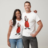 Papageien-Comic T-Shirt (Unisex)