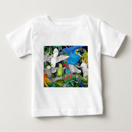 Papageien der Welt Baby T-shirt