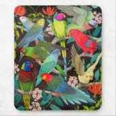 Papageien der Welt II Mousepad (Vorne)
