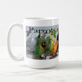 Papageien der Welt Kaffeetasse