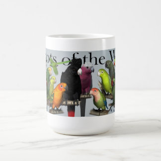 Papageien der Welt Kaffeetasse