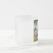 Papageien der Weltmattierten GlasTasse Mattglastasse (Mittel)