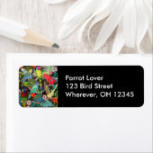 Papageien des World-II-Siegels (Insitu)