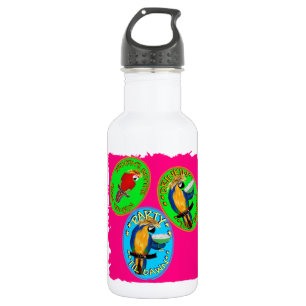 PAPAGEIEN EDELSTAHLFLASCHE