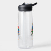 Papageien Frohen Muttertag Trinkflasche (Links)