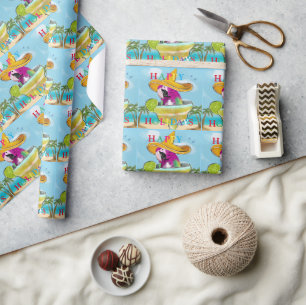PAPAGEIEN GESCHENKPAPIER