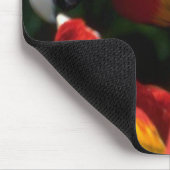 Papageien in der Liebe Mousepad (Ecke)