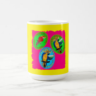 PAPAGEIEN KAFFEETASSE