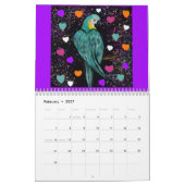 Papageien Kalender (Feb 2027)