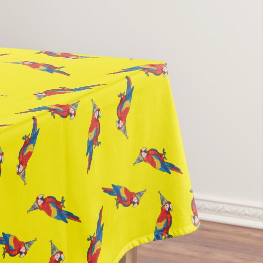 Papageien-Kinder-Geburtstagsfeier Tischdecke (Beispiel)