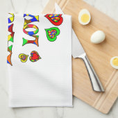 Papageien-Liebhaber Küchentuch (Viertel Falte)