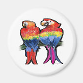 Papageien Magnet (Vorne)