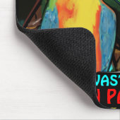 Papageien mousepad (Ecke)