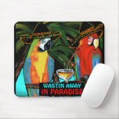 Papageien mousepad (Mit Mouse)