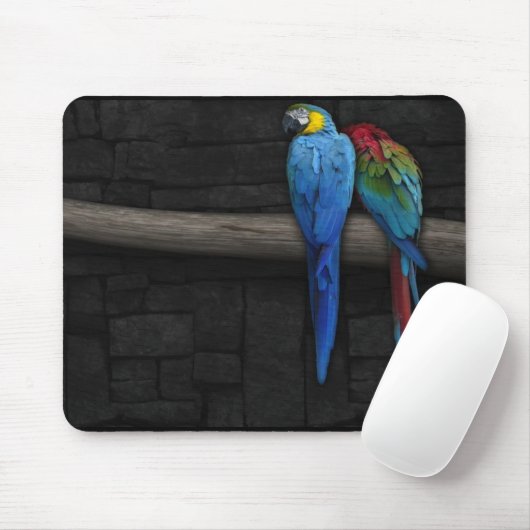 Papageien Mousepad (Mit Mouse)