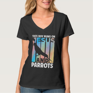 Papageien-Outfit für Papageienliebhaber Bekleidung T-Shirt