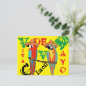 PAPAGEIEN POSTKARTE (Stehend Vorderseite)